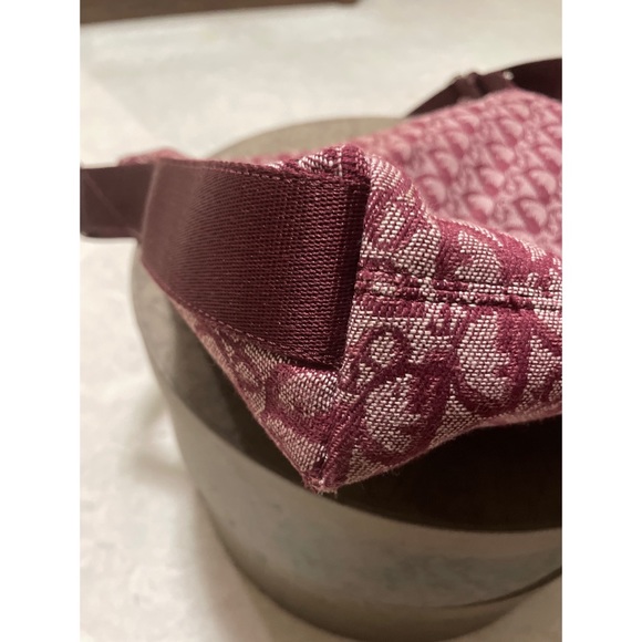 Christian Dior Burgundy Monogram Trotter Messenger Bag - Picture 5 of 16